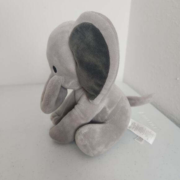 Bedtime Originals Grey Elephant Baby Humphrey Plush Stuffed Animal Toy 9 Inches - Picture 2 of 8